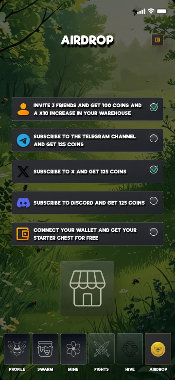 Airdrop tasks and the conditions that unlock the reward