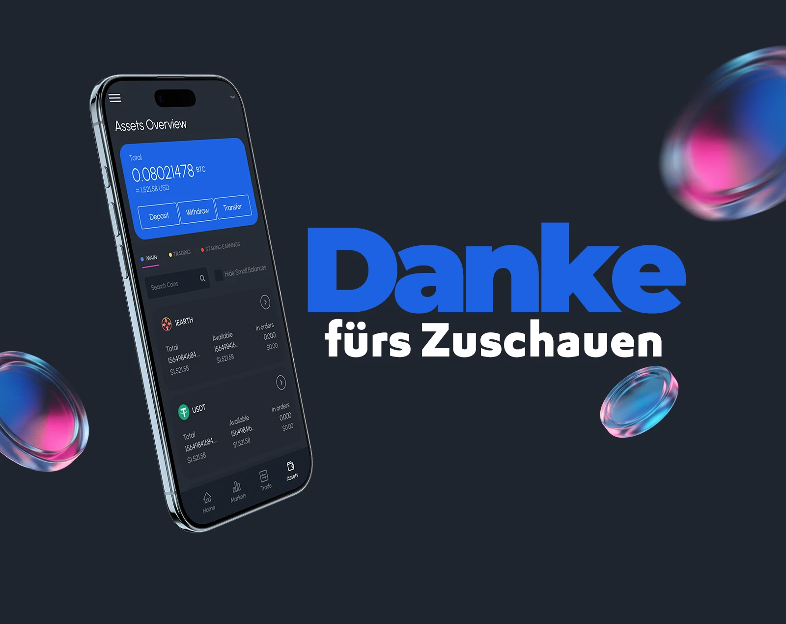 Danke fürs Ansehen der FAMOUS.TEAM-Fallstudie zur Krypto-Börsen-Entwicklung für Ubix.Exchange